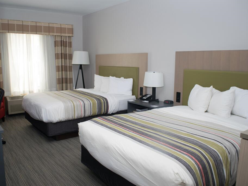 Country Inn u0026amp; Suites Meubles de chambre à coucher d'hôtel populaires compacts
